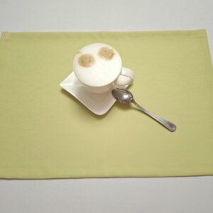 Podkładki obiadowe plamoodporne, zielone. Jakość PREMIUM.