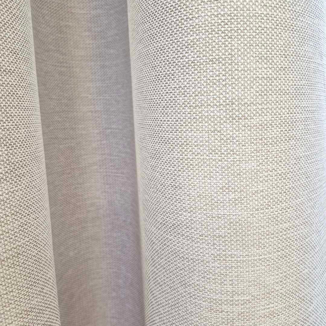 Zasłona naturalna o strukturze lnu chłodny beż, cappuccino